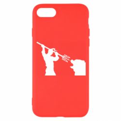 Чехол для iPhone 8 Тризубом по морде - PrintSalon