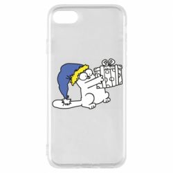 Чехол для iPhone 8 Украинский кот саймона с подарком - PrintSalon