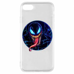 Чехол для iPhone 8 Venom black and blue style