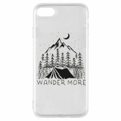 Чехол для iPhone 8 Wander more - PrintSalon