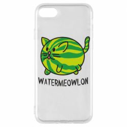 Чехол для iPhone 8 Watermeowloon - PrintSalon
