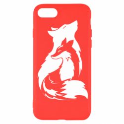 Чехол для iPhone 8 Wolf And Fox - PrintSalon