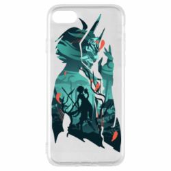 Чехол для iPhone 8 Xiao silhouette - PrintSalon