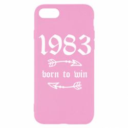 Чохол для iPhone SE 2020 1983 Born to win - PrintSalon