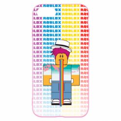 Чехол для iPhone SE 2020 3D Roblox Rainbow - PrintSalon