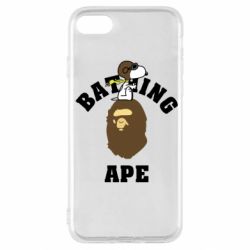 Чехол для iPhone SE 2020 A bathing ape peanuts - PrintSalon
