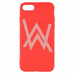 Чехол для iPhone SE 2020 Alan Walker logo stripes - PrintSalon