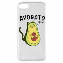 Чехол для iPhone SE 2020 Avogato Cat - PrintSalon