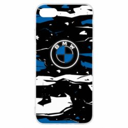 Чехол для iPhone SE 2020 BMW logo and art background - PrintSalon