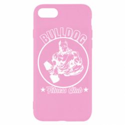 Чехол для iPhone SE 2020 Bulldog Fitness Club - PrintSalon