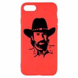 Чехол для iPhone SE 2020 Чак Норис - PrintSalon