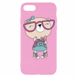 Чехол для iPhone SE 2020 Cute bear - PrintSalon