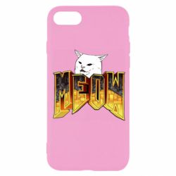 Чехол для iPhone SE 2020 Doom меов cat - PrintSalon