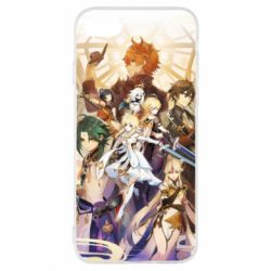 Чехол для iPhone SE 2020 Genshin Impact Characters - PrintSalon