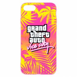 Чехол для iPhone SE 2020 GTA city - PrintSalon