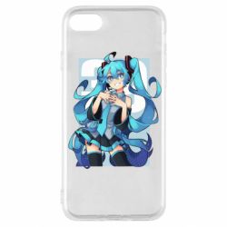 Чехол для iPhone SE 2020 Hatsune Miku art - PrintSalon