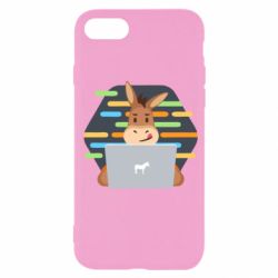 Чехол для iPhone SE 2020 Horse hacker - PrintSalon