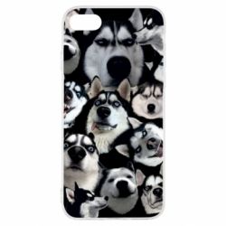Чохол для iPhone SE 2020 Husky Emotions - PrintSalon