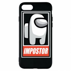 Чехол для iPhone SE 2020 Impostor AmongUs - PrintSalon