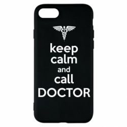 Чехол для iPhone SE 2020 Keep Calm And Call Doctor - PrintSalon