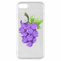 Чехол для iPhone SE 2020 Кот-виноград - PrintSalon