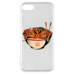 Чехол для iPhone SE 2020 Kurama in ramen - PrintSalon