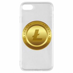 Чехол для iPhone SE 2020 Litecoin coin - PrintSalon