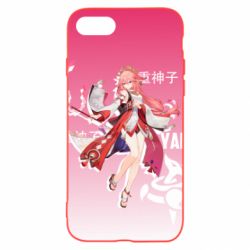 Чохол для iPhone SE 2020 Mischievous Yae Miko - PrintSalon