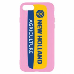 Чехол для iPhone SE 2020 New holland emblem - PrintSalon