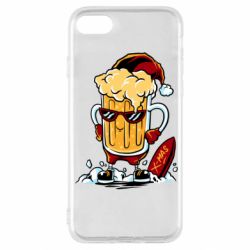 Чехол для iPhone SE 2020 New Year's beer