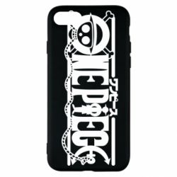 Чехол для iPhone SE 2020 One Piece Logo Anchor - PrintSalon
