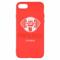 Чехол для iPhone SE 2020 Powerhouse fitness - PrintSalon