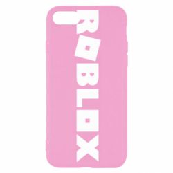 Чехол для iPhone SE 2020 Roblox inscription - PrintSalon