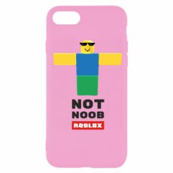 Чехол для iPhone SE 2020 Roblox Not Noob - PrintSalon