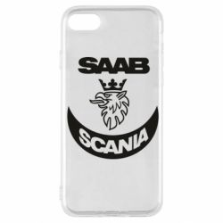 Чехол для iPhone SE 2020 Scania SAAB logo - PrintSalon