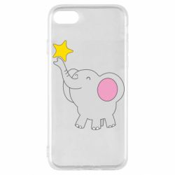 Чехол для iPhone SE 2020 Слон со звездочкой - PrintSalon