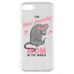 Чехол для iPhone SE 2020 The Most amazing mom in the world - PrintSalon