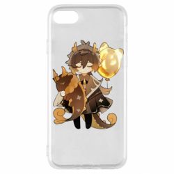 Чехол для iPhone SE 2020 Zhongli with baloon