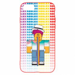 Чехол для iPhone SE 2022 3D Roblox Rainbow - PrintSalon