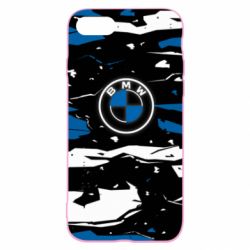 Чехол для iPhone SE 2022 BMW logo and art background - PrintSalon
