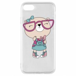 Чехол для iPhone SE 2022 Cute bear - PrintSalon
