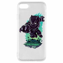 Чехол для iPhone SE 2022 Cute Black panther - PrintSalon