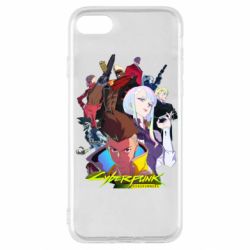 Чехол для iPhone SE 2022 Cyberpunk: Edgerunners - PrintSalon