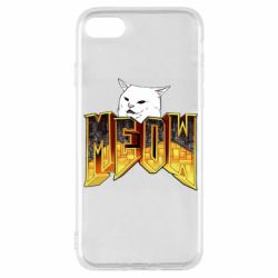 Чехол для iPhone SE 2022 Doom меов cat - PrintSalon