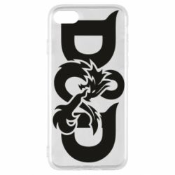 Чехол для iPhone SE 2022 Dungeons s Dragons logo - PrintSalon