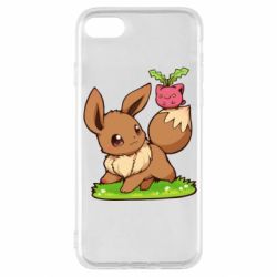 Чохол для iPhone SE 2022 Eevee with Hoppip - PrintSalon