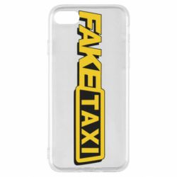 Чехол для iPhone SE 2022 Fake taxi logo 2 - PrintSalon