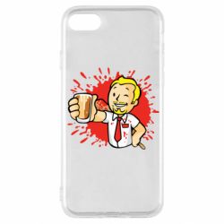 Чехол для iPhone SE 2022 Fallout  boy blood - PrintSalon