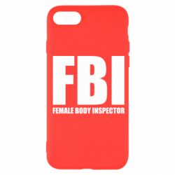 Чехол для iPhone SE 2022 FBI - Female Body Inspector - PrintSalon