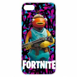 Чехол для iPhone SE 2022 Fishstick With A Gun - PrintSalon